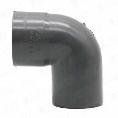 PVC SANITARIO CODO 87.5 GR.        75 mm