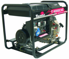 GENERADOR TOYAMA DIESEL P/ELEC 5.0KW+BAT