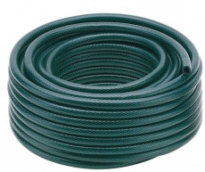 Manguera Jardin Pvc Reforzada Verde 1/2''