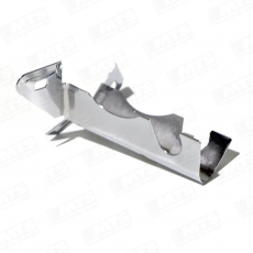 Cortina Soporte Simple Cromado 12 Mm 2un