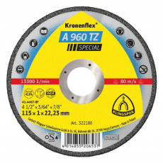 DISCO CORTE METAL FINO    4.1/2  1.0 mm"