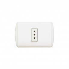 Enchufe Bticino 2p+t 10a 250v Blco