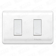 Interruptor Genesis Doble 9/15 16a Blco