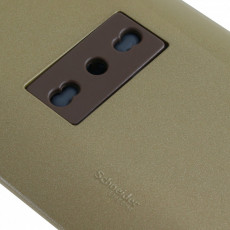 Enchufe Genesis Simple 10/16a Dorado