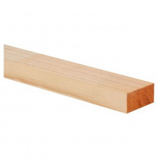 Pino Cepillado Seco 3.2mt           1x2"