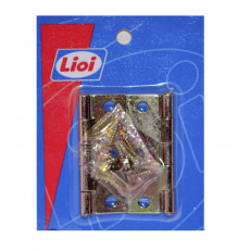 BISAGRA LIOI N*38 ZINCADA 11168   1.1/2