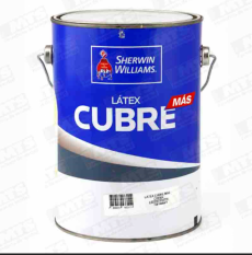 Latex Sherwin Cubre Mas Marfil 1gl
