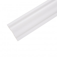 Moldura 1/2 Cana   E14  50x50mm Bco 2m