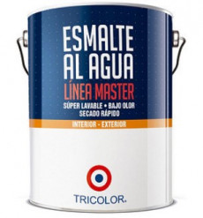 ESMALTE AGUA TRICOLOR MASTER PASTEL 1/4G