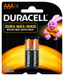 Pilas Duracell Chica Aaa (2 Unid.)