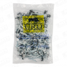 CLAVO TECHO CON GOMA 100 UNID.  2.1/2X8