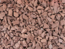 Piedra Gravilla Roja Carbonato  2 Kgs