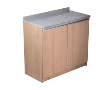 Mueble Granito Base Carvalo 1,0 Mt