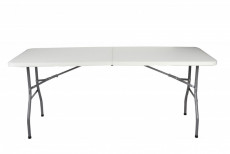 Mesa Plegable Blanca        180x74x74 Cm