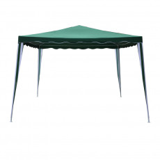 TOLDO VERDE  POLYESTER TUBO ACERO 3X3 mt
