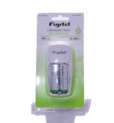 Cargador Bateria Fujitel C/2 Pilas    Aa