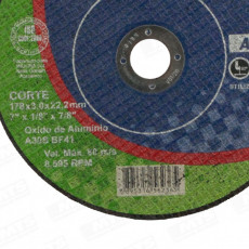 DISCO CORTE METAL             7  3.0 mm"