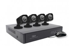 KIT DVR 8 CANALES + 4 CAMARAS           