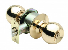 CERRADURA POMO ACCESO YALE  BRONCE      