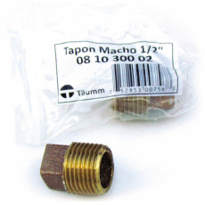 TAPA TORNILLO BRONCE HE             1/2