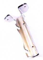 CORTINA SOPORTE DOBLE CROMADO 12 mm  2UN