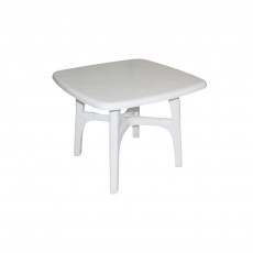MESA BLANCA                   93X93X72CM