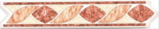 Listel India Giovana Bge(set/4u)5.5x26cm