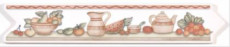 Listel Catarina Beige (set/4 Un)5.5x26cm