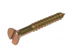 TORNILLO BRONCE CABEZA PLANA   1.1/2X14