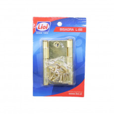 BISAGRA LIOI L88 BRONCEADA  (2UND)  3X3