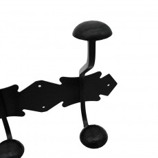 GANCHO PERCHA TRIPLE NEGRO REY  REF 943 