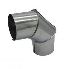 CODO VENTILACION GALVANIZADO     4X90GR