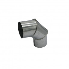 CODO VENTILACION GALVANIZADO 4.1/2X90GR