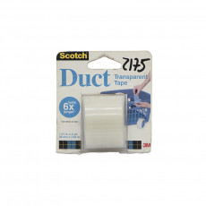 CINTA TELA MULTIUSO 3M TRANSP.1.4X4YD  