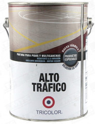 Pintura Alto Trafico Tricolor Verde  1gl