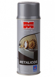 Pintura Metalica Spray Marson Plata