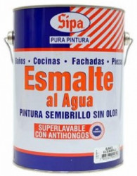 Esmalte Al Agua Sipa Ostra           1gl