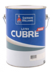 Latex Sherwin Cubre Mas Ocre 1gl