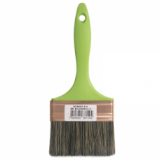 Brocha Economica Hogar 4'' Mango Verde