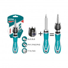 Destornillador Ratchet Total 8 En 1