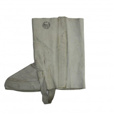 POLAINA DE CUERO AJUSTE VELCRO          
