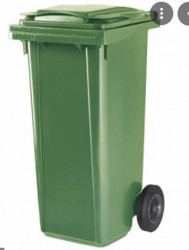 Contenedor Basura C/tapa-pedal 120lverde