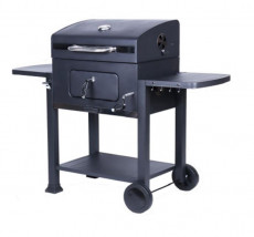 Parrilla Carbon C/ruedas 69x127x109cm