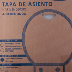 Wc Asiento Standard Plus Blanco Caja