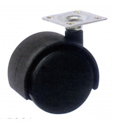 RUEDA PLASTICA LIOI C/BASE T/YO-YO  50MM