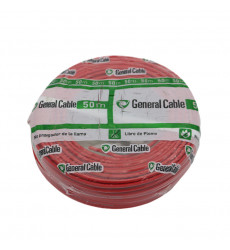 Cable Libre Halogeno Rojo   R-50  2.5 Mm