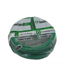 ALAMBRE PLASTICO NYA VERDE R-10   1.5 mm