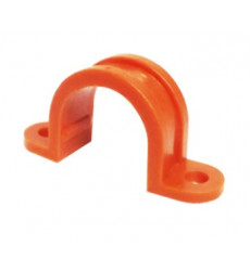 Abrazadera Conduit Plastica         25mm