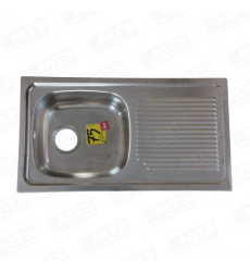 Cubierta Teka Empotrar 1c1e S/per  80x44