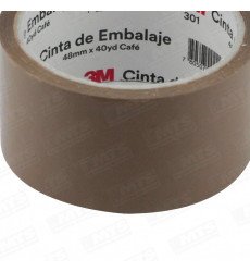 CINTA EMBALAJE CAFE 48 mm x 40 Mt       